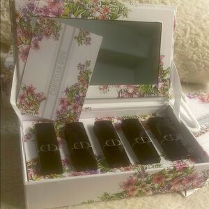 Christian Dior Floral Lipstick Set